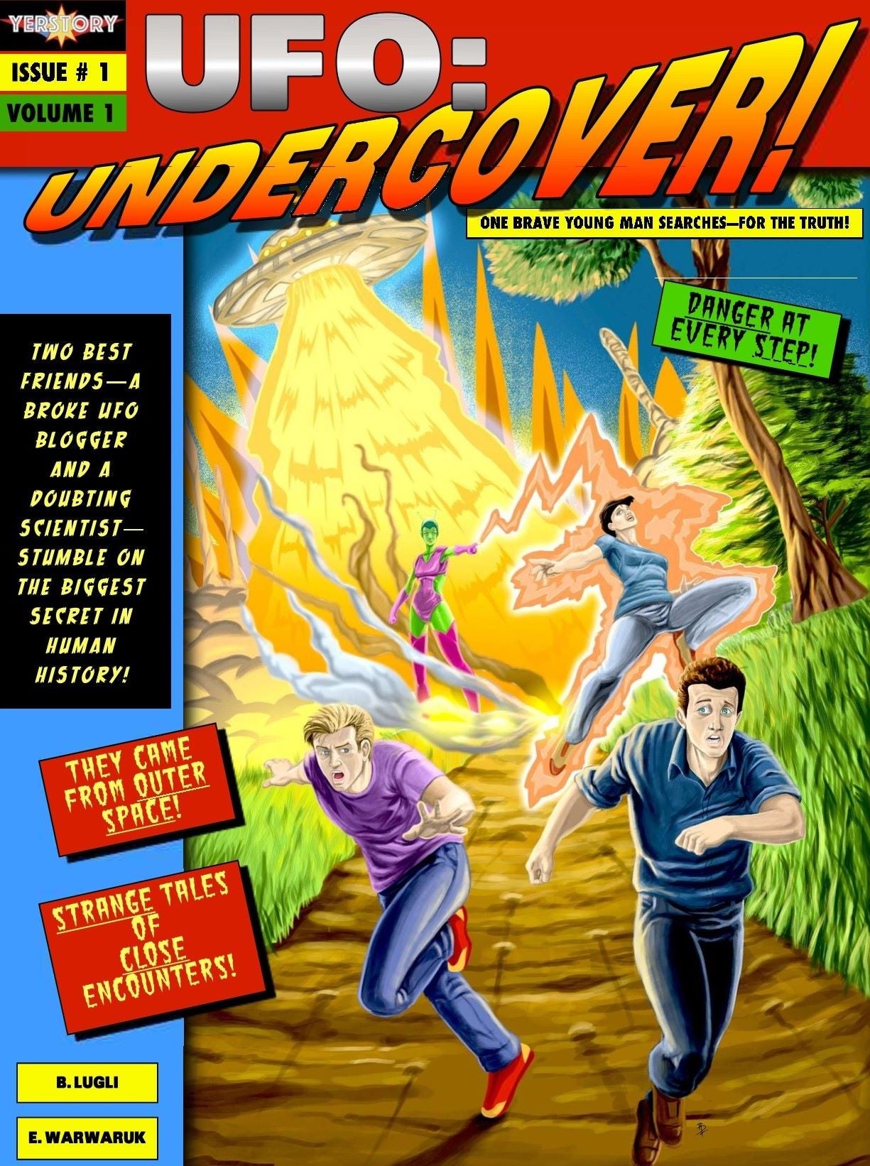 **UFO: UNDERCOVER!** - FULL GRAPHIC NOVEL