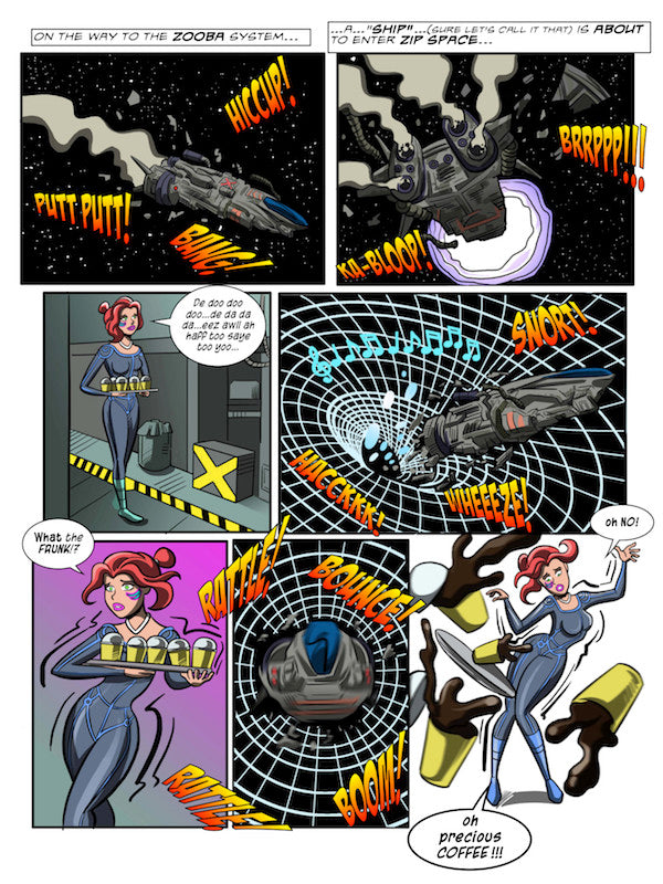 Through Space & Time & Stuff (#1) - E-BOOK