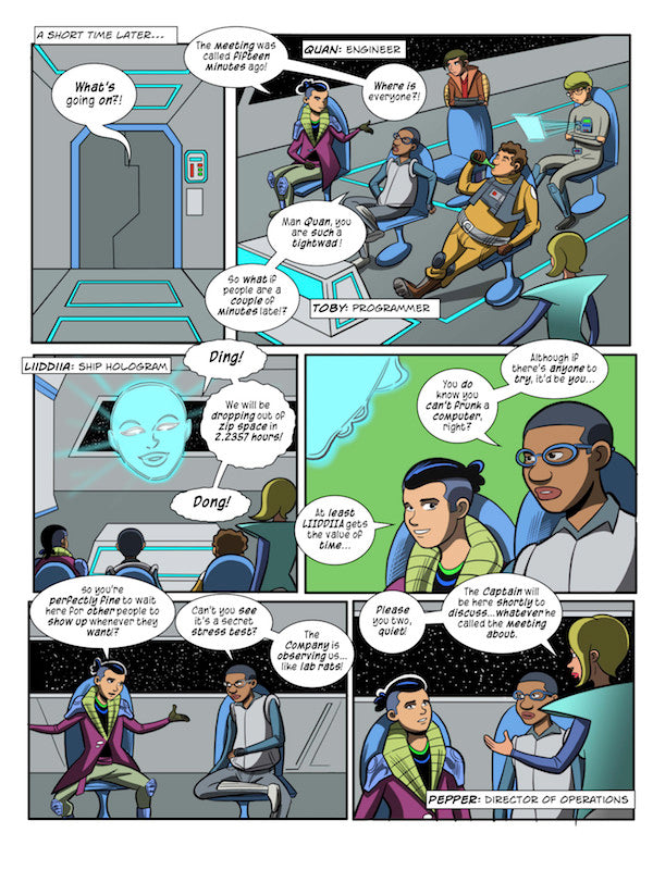 Through Space & Time & Stuff (#1) - E-BOOK