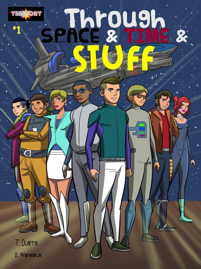Through Space & Time & Stuff (#1) - E-BOOK