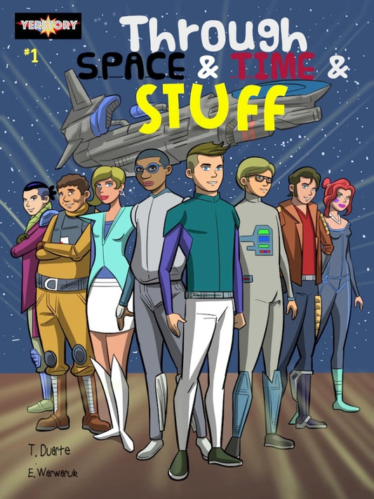 Through Space & Time & Stuff - #1 (PRINT)